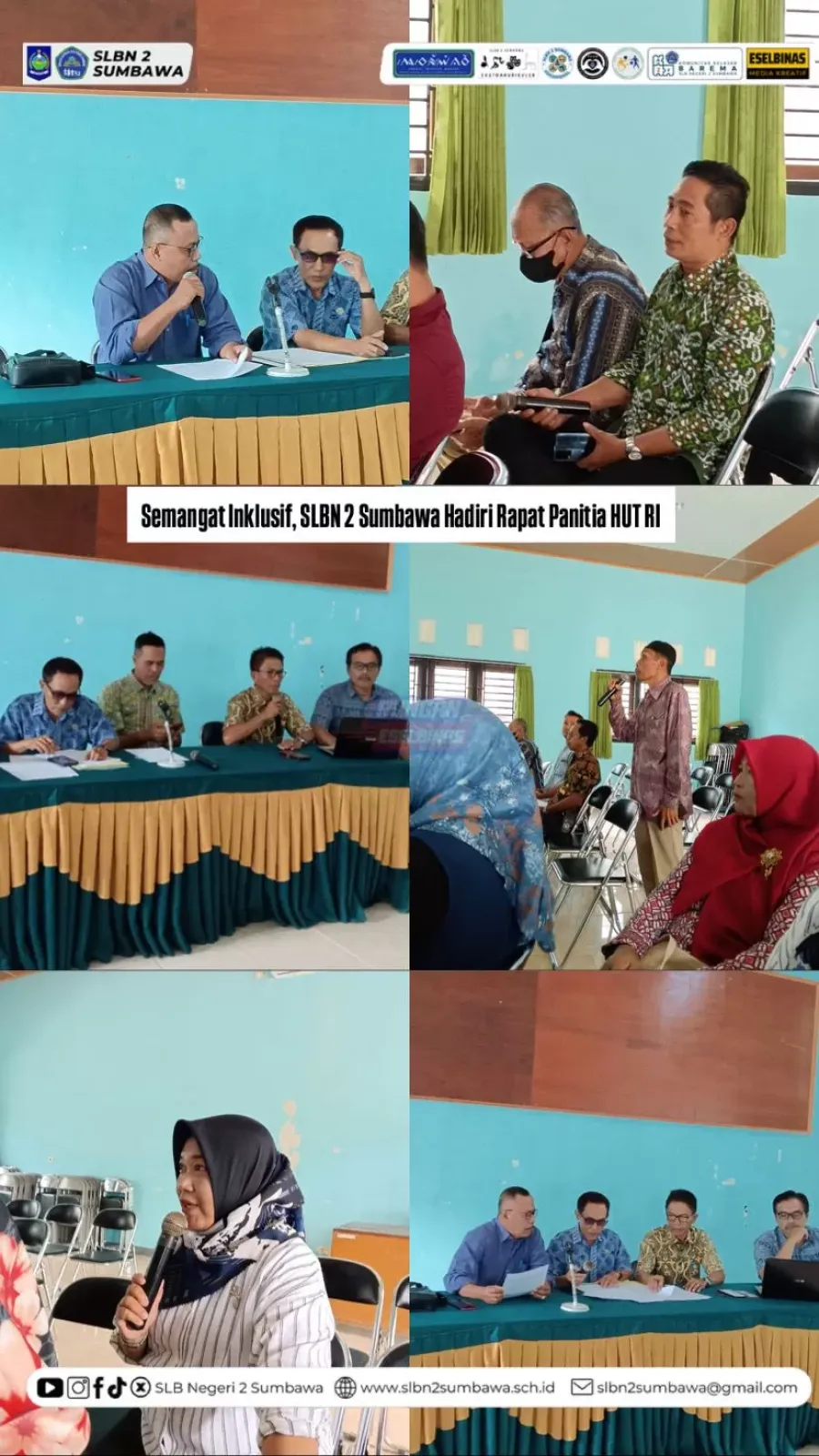 SLBN 2 Sumbawa Hadiri Rapat Pemantapan Panitia HUT RI ke-80 di Kecamatan Alas
