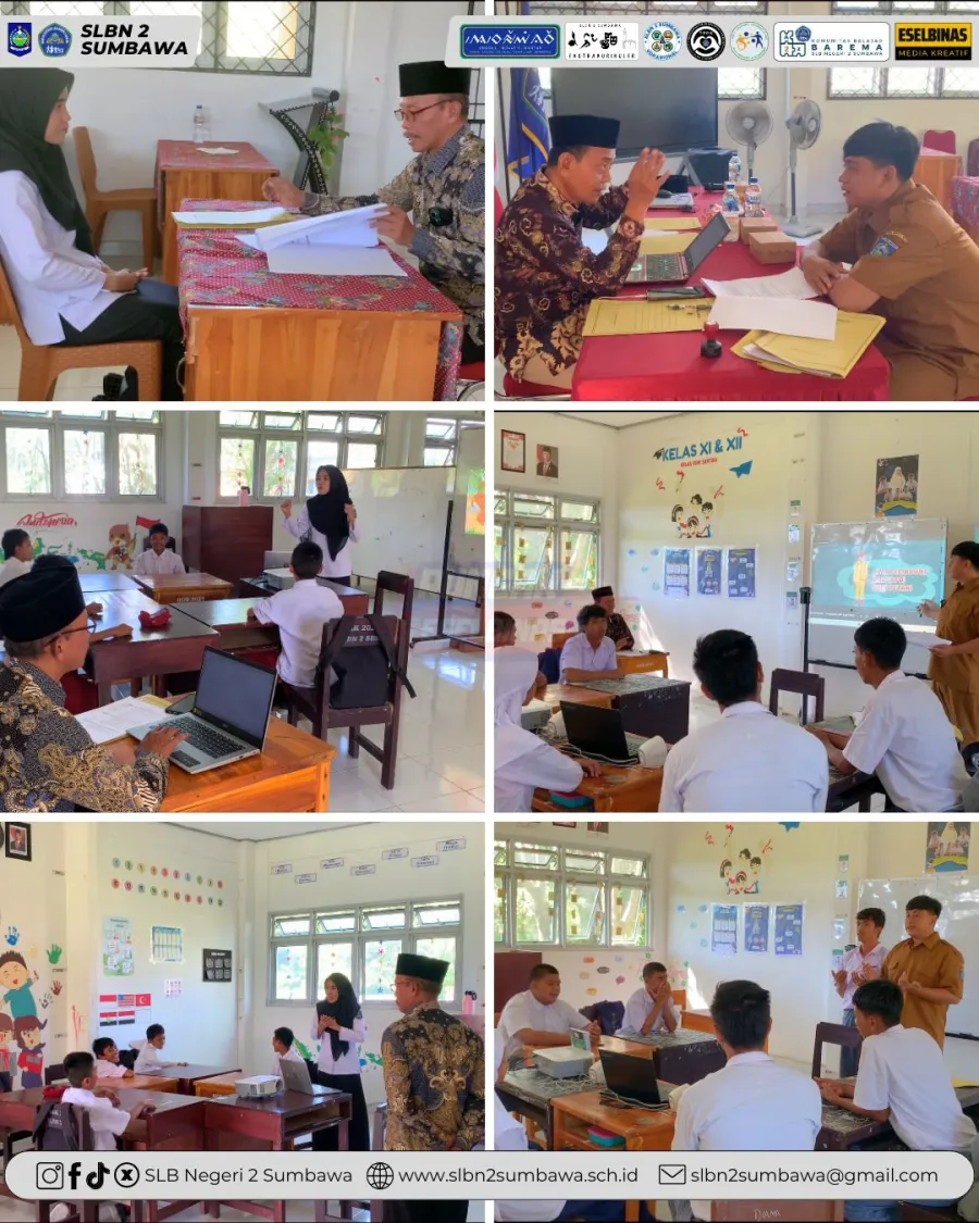 Visitasi Akreditasi SLB Negeri 2 Sumbawa Jadi Momentum Penguatan Mutu Pendidikan