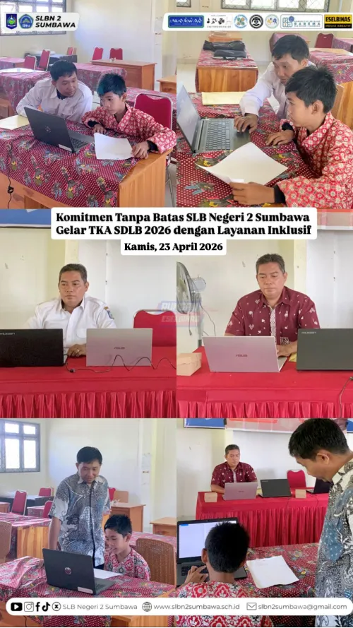 Komitmen Tanpa Batas SLB Negeri 2 Sumbawa Gelar SDLB 2026 dengan Layanan Inklusif