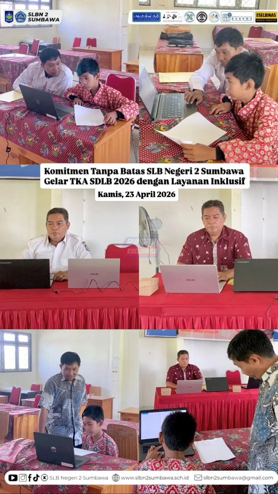 Komitmen Tanpa Batas SLB Negeri 2 Sumbawa Gelar SDLB 2026 dengan Layanan Inklusif