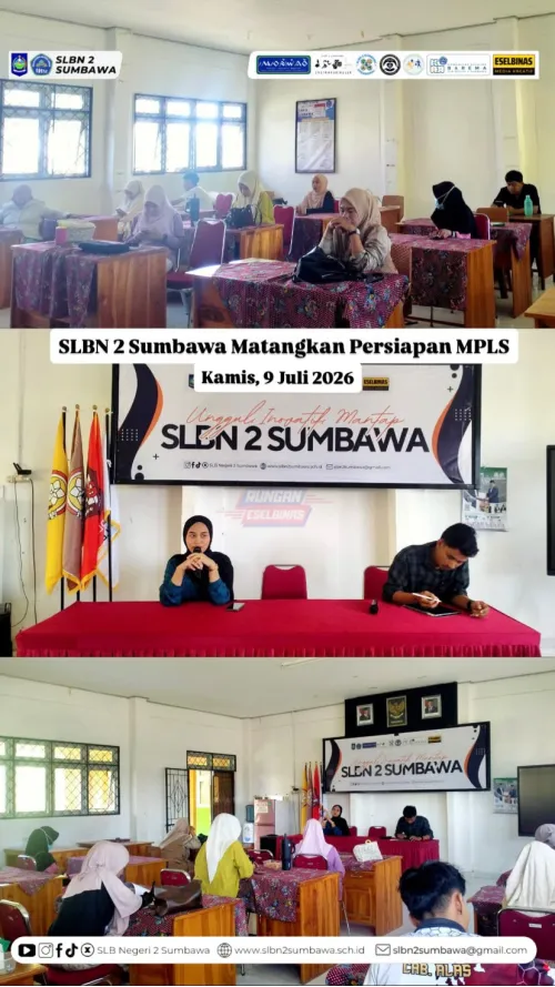 SLBN 2 Sumbawa Matangkan Persiapan MPLS