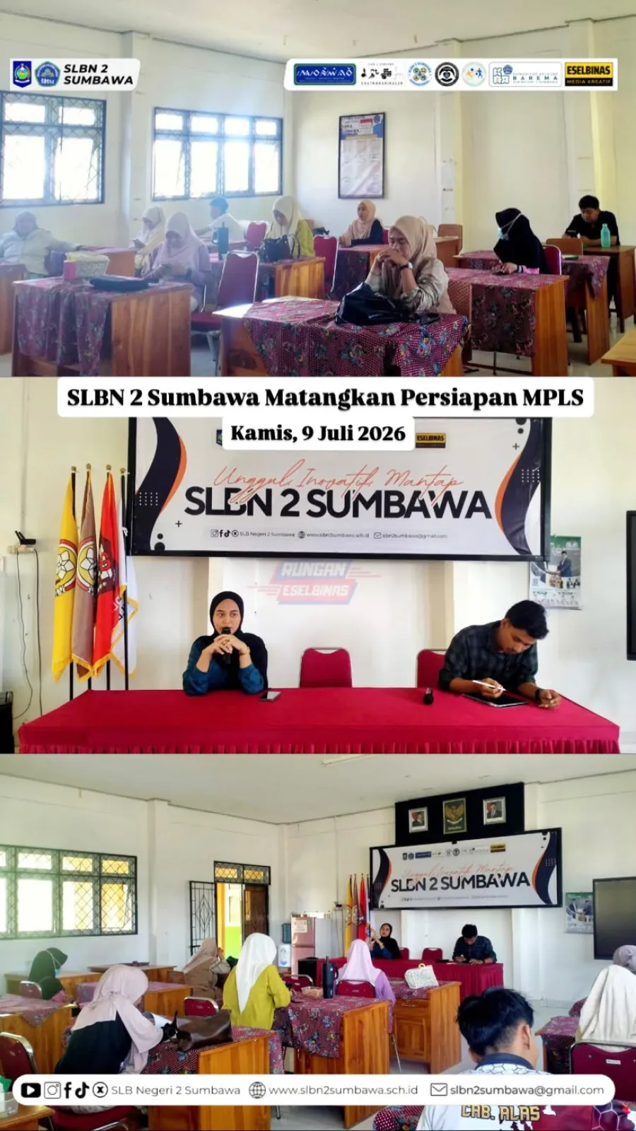 SLBN 2 Sumbawa Matangkan Persiapan MPLS