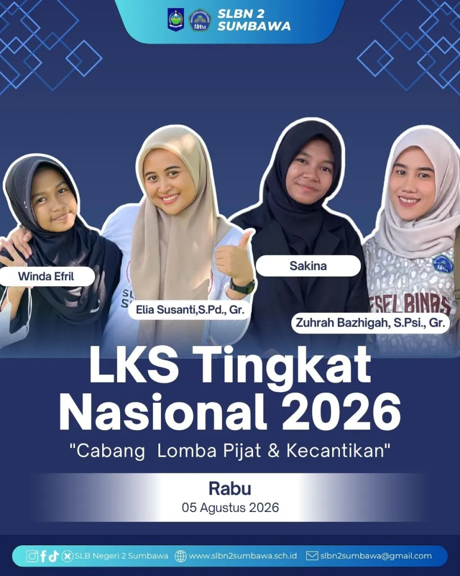 SLB Negeri 2 Sumbawa Siap Berlaga di LKS Disabilitas Tingkat Nasional Tahun 2026