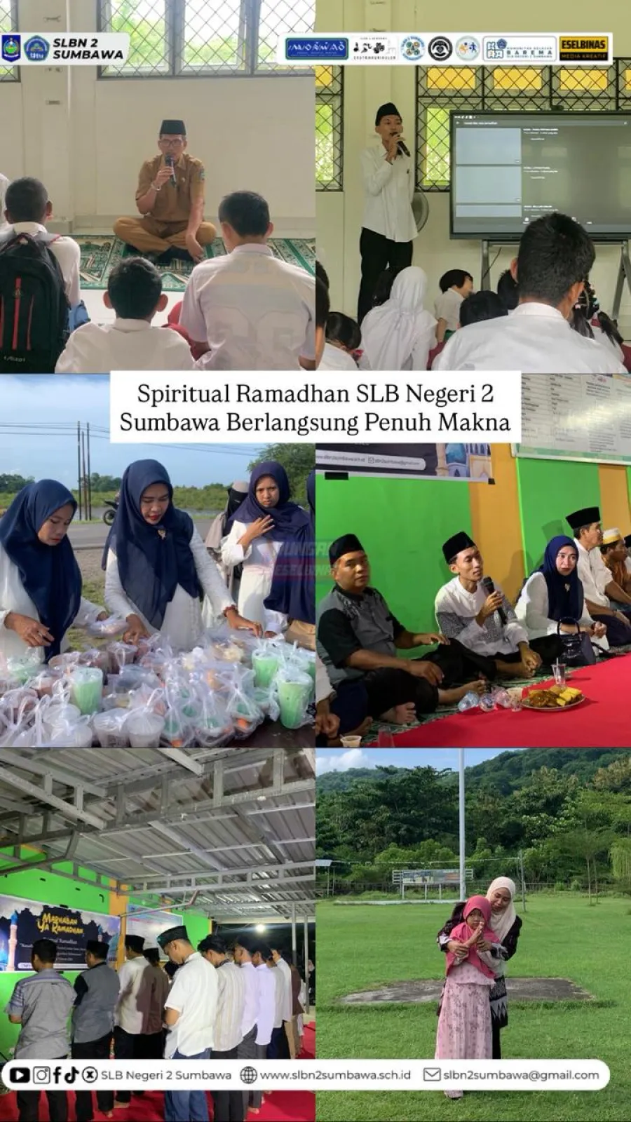 Spiritual Ramadhan SLB Negeri 2 Sumbawa Berlangsung Penuh Makna