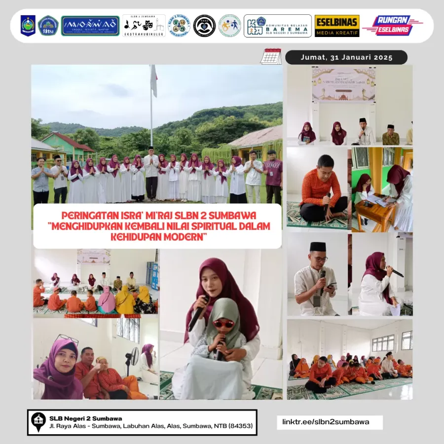 Peringatan Isra Miraj SLBN 2 Sumbawa, Menghidupkan Kembali Nilai Spiritual dalam Kehidupan Modern