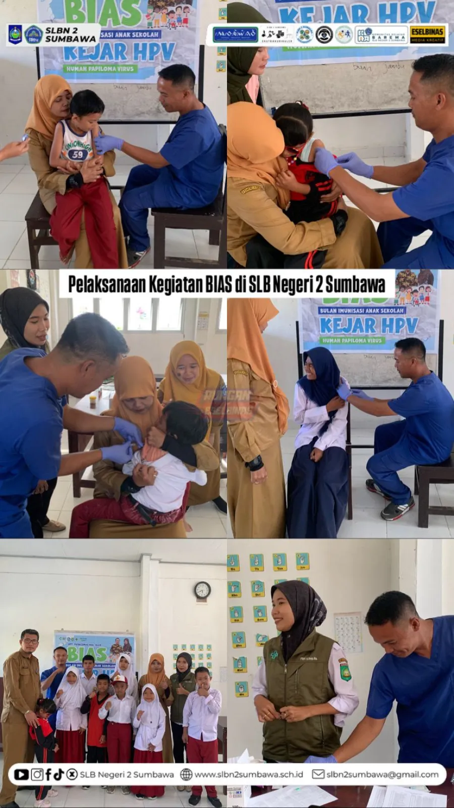 Pelaksanaan Kegiatan BIAS di SLB Negeri 2 Sumbawa