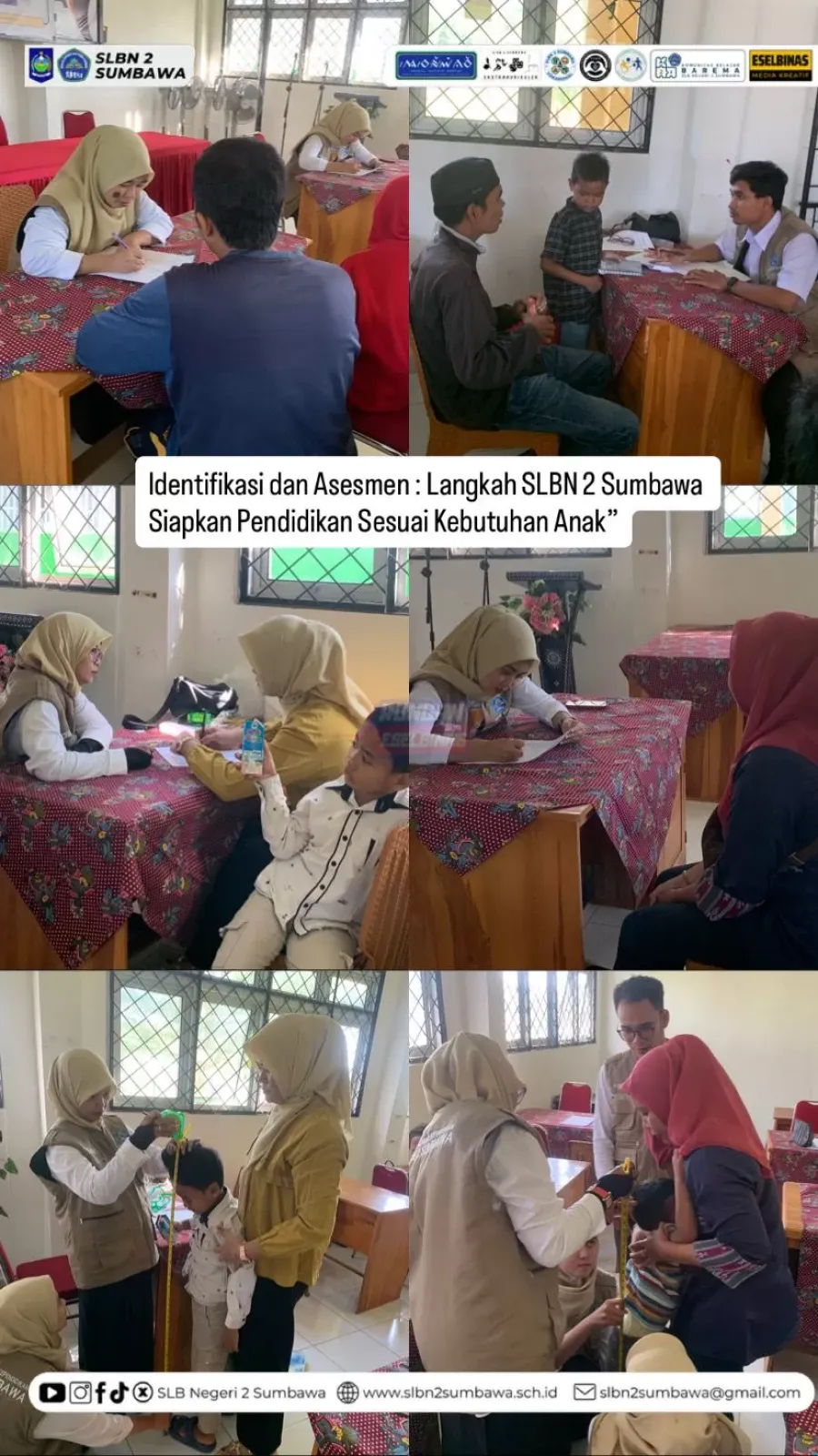 Identifikasi dan Asesmen Langkah SLBN 2 Sumbawa Siapkan Pendidikan Sesuai Kebutuhan Anak