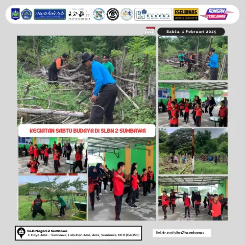 Kegiatan Sabtu Budaya di SLBN 2 Sumbawa