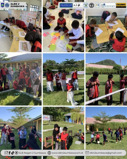 Semarak Classmeeting SLB Negeri 2 Sumbawa, Ajang Kreativitas dan Sportivitas Peserta Didik