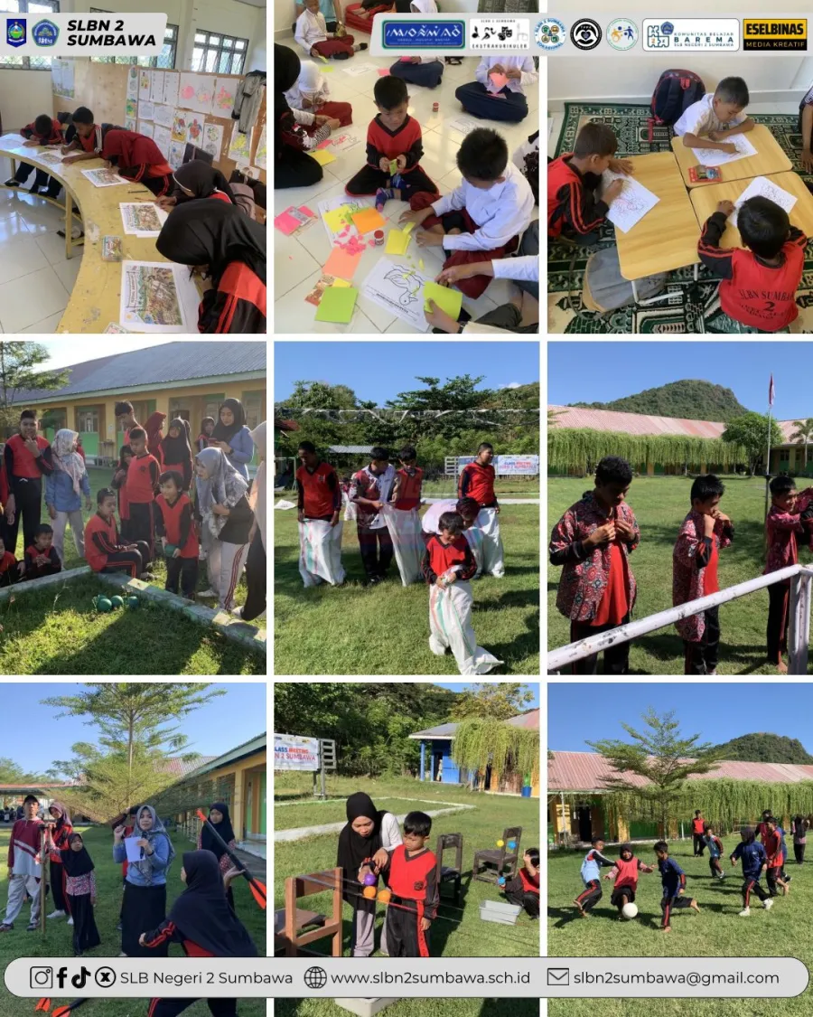 Semarak Classmeeting SLB Negeri 2 Sumbawa, Ajang Kreativitas dan Sportivitas Peserta Didik