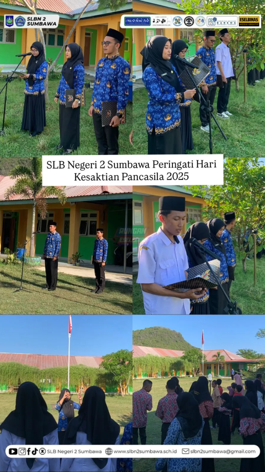 SLB Negeri 2 Sumbawa Peringati Hari Kesaktian Pancasila 2025