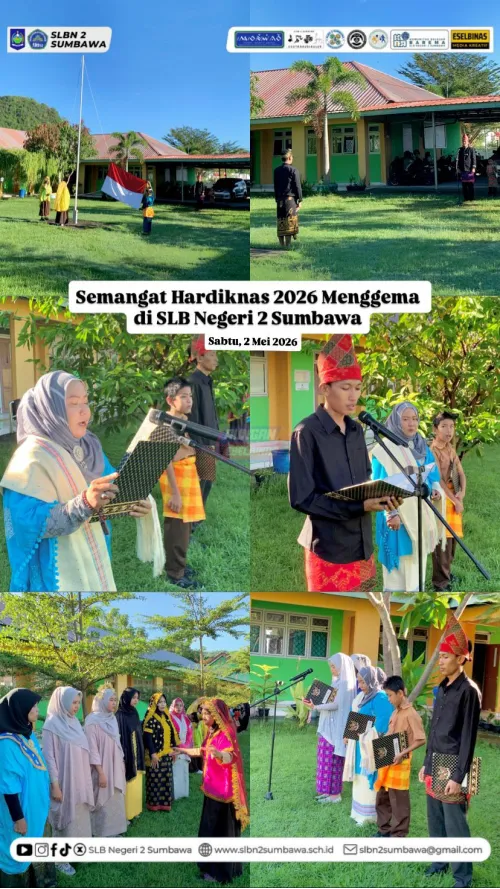 Semangat Hardiknas 2026 Menggema di SLB Negeri 2 Sumbawa