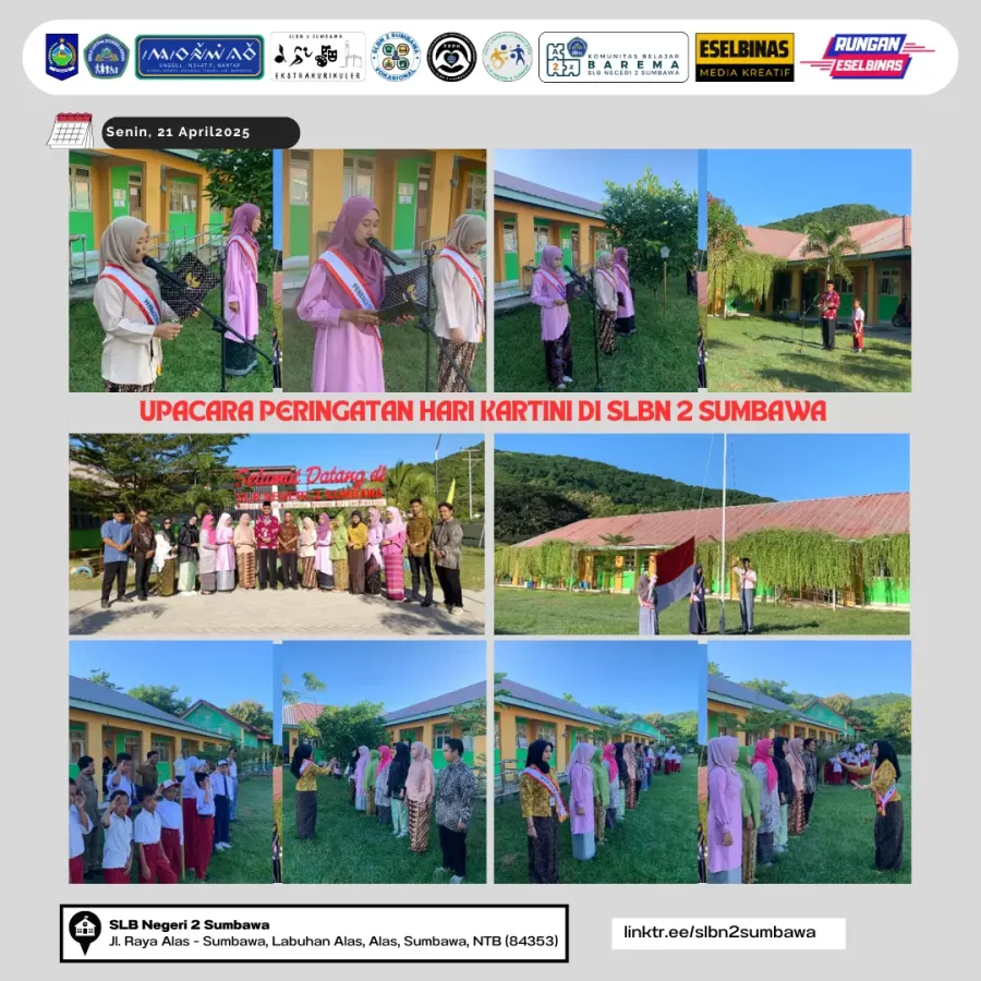 Upacara Peringatan Hari Kartini di SLBN 2 Sumbawa