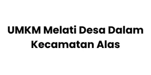 UMKM Melati Desa Dalam Kecamatan Alas