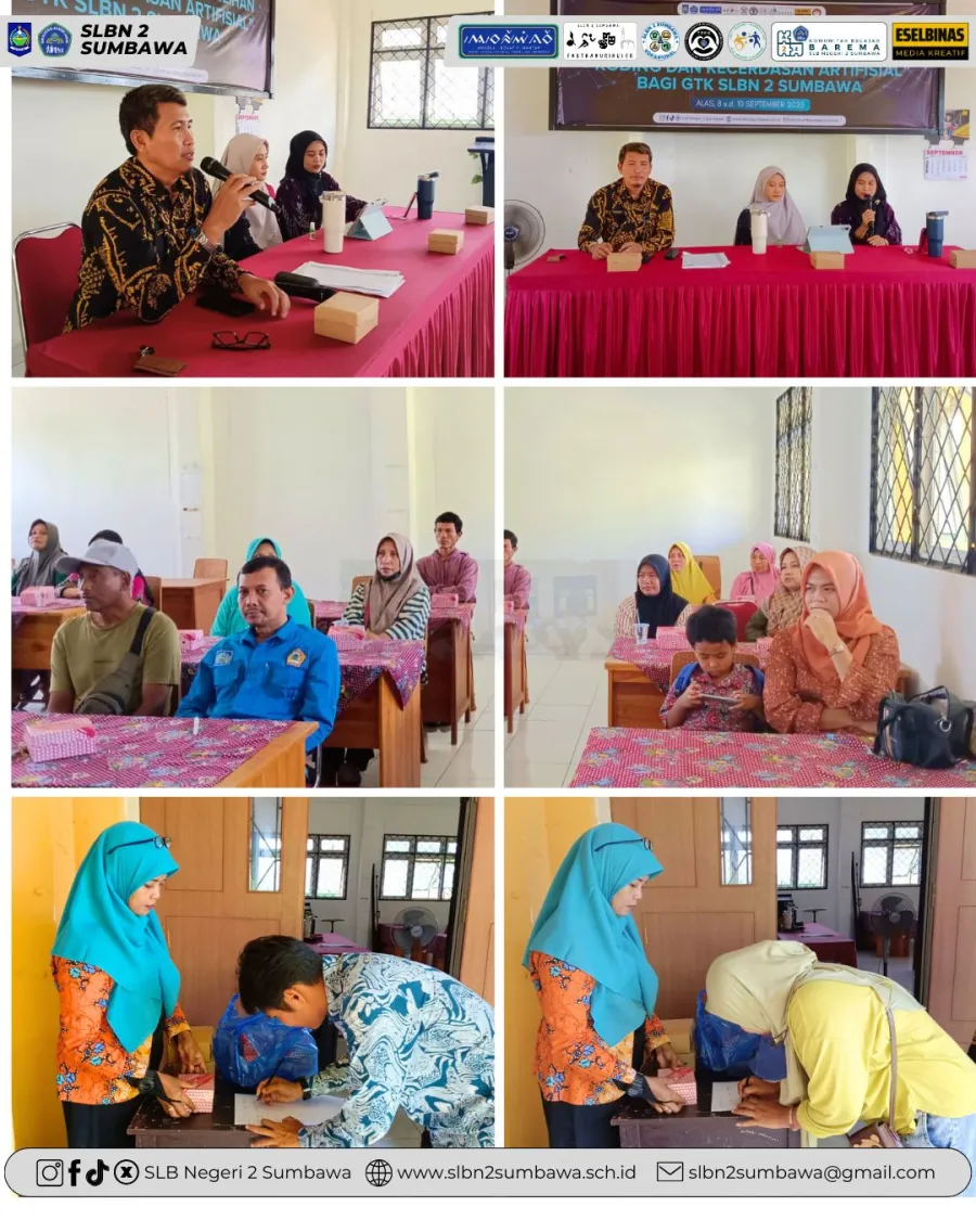 Rapat Komite SLB Negeri 2 Sumbawa Bahas Persiapan Maulid Nabi Muhammad SAW